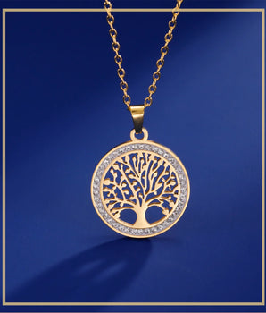 The Tree of Life Pendants/ Stainless steel - Nina Kane Jewellery