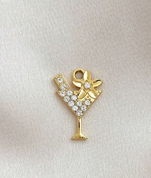 The Cocktail Charm / 18K Gold Plated