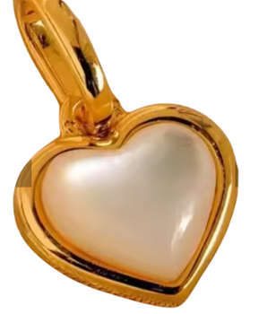 The Venus Heart Charm / 18K Gold Plated