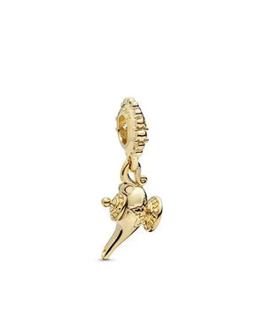 The Gold Magic Lamp Charm / Alloy - Nina Kane Jewellery