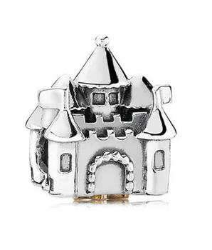 The Silver Castle Charm / Alloy - Nina Kane Jewellery